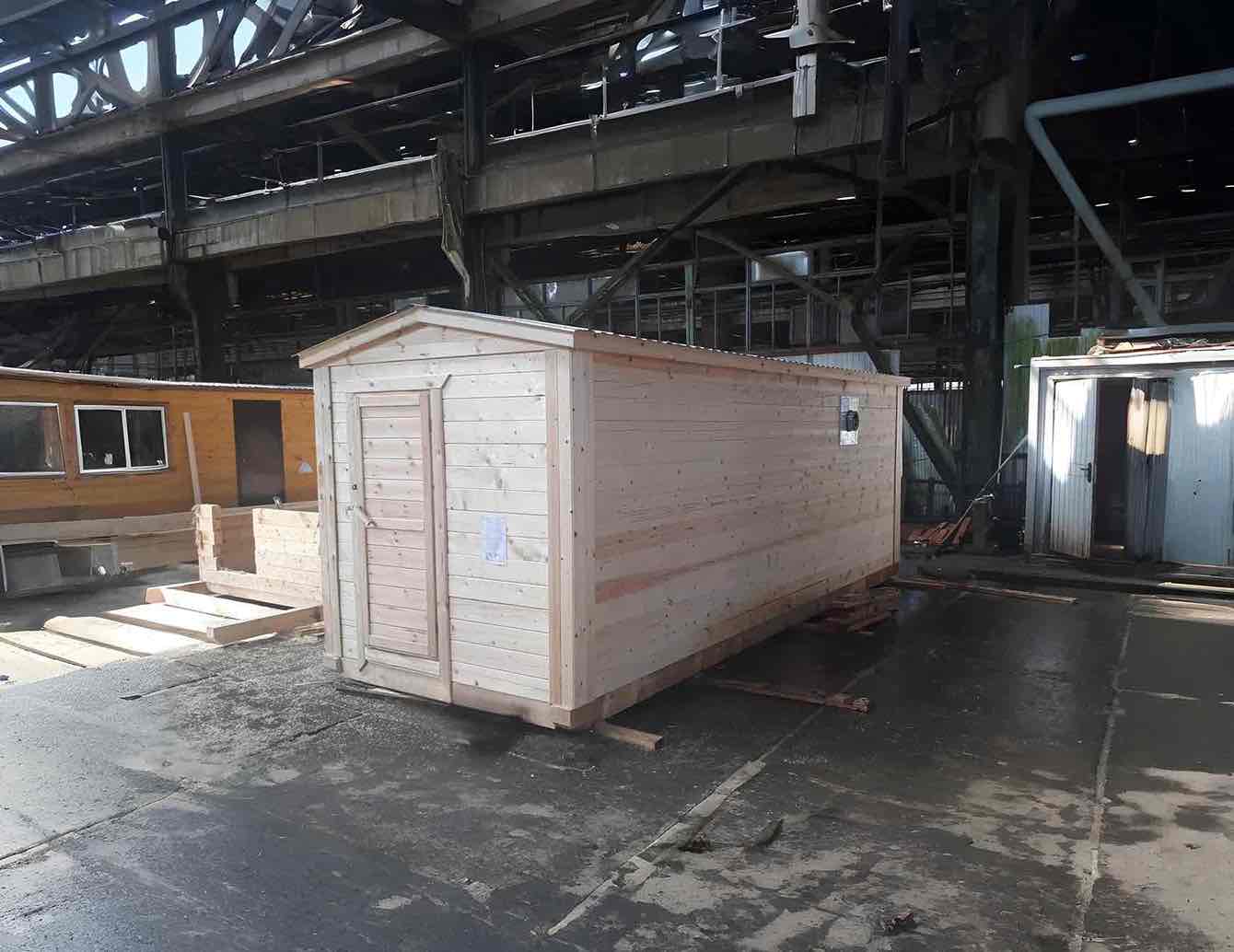 Мобильная баня 2.3х6