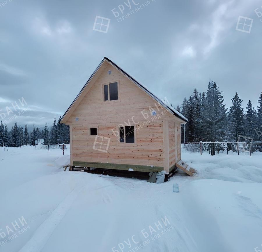 Баня из бруса  4х6 Дмитров