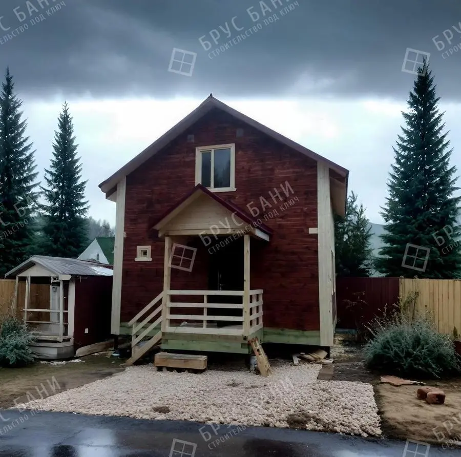 Баня из бруса 5х6 Плесецк