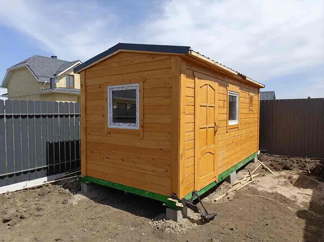 Мобильная баня 2.3х5