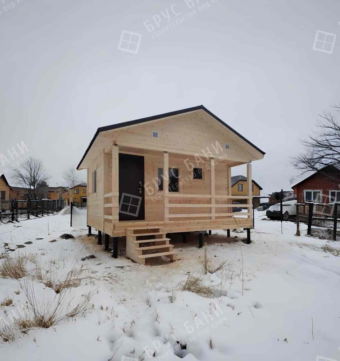 Баня из бруса 4.5х5 Тихорецк