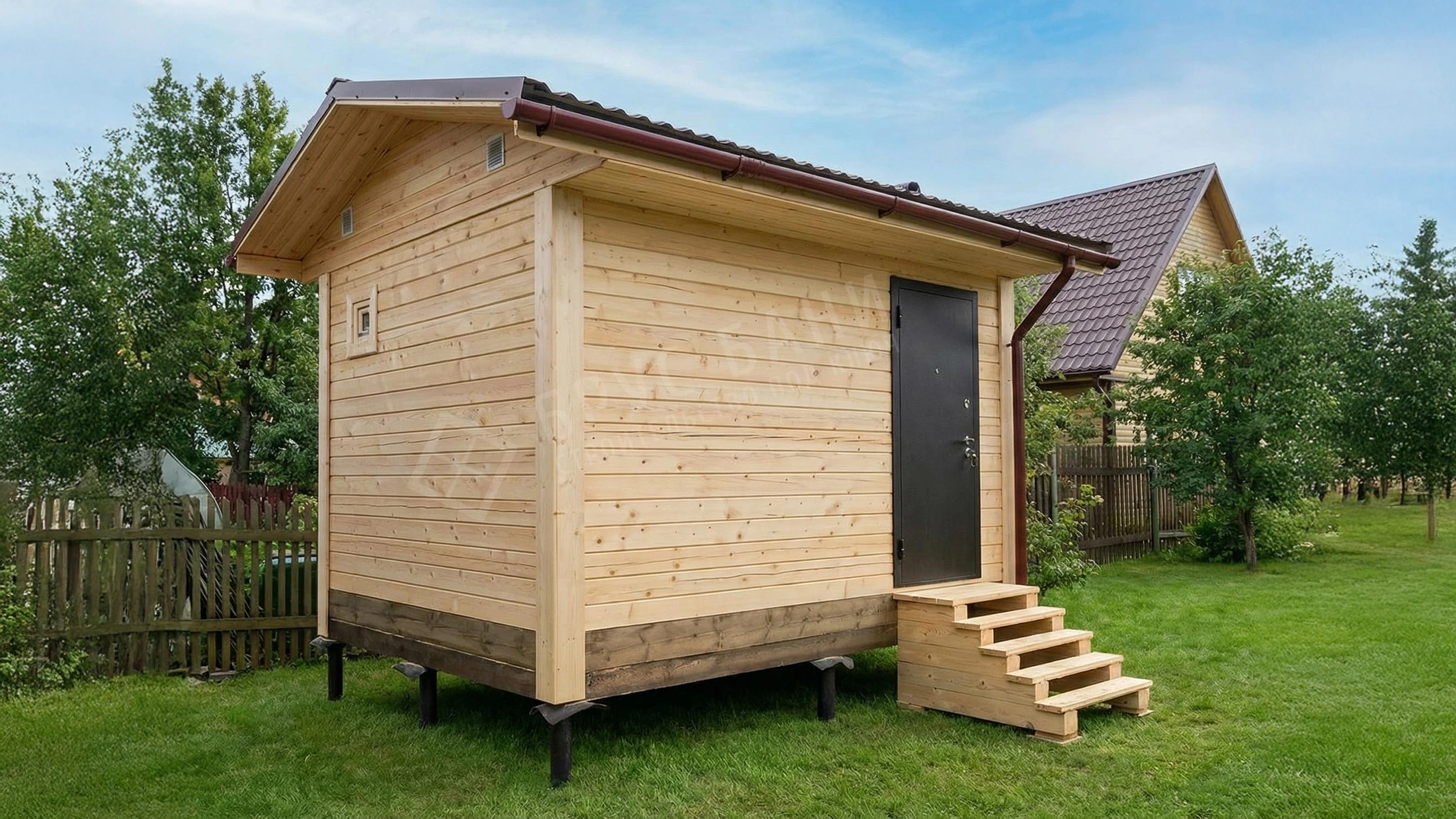 Баня из бруса 3х4 Рязань