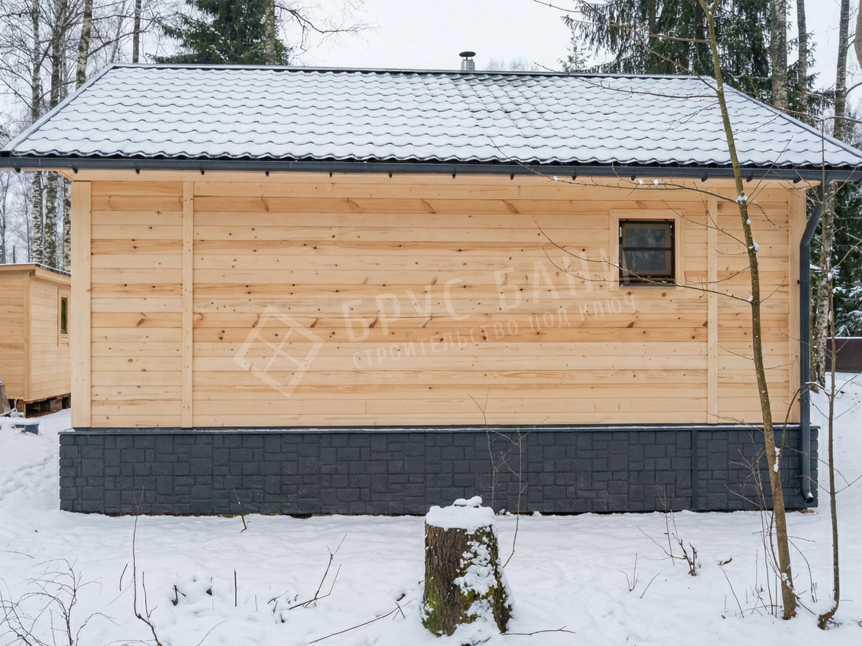 Баня из бруса 