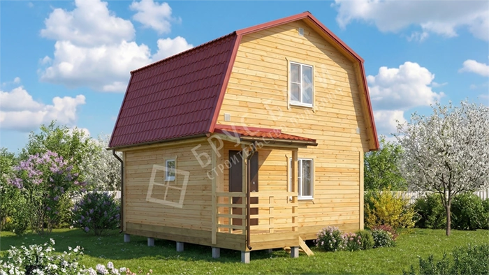 Дом из бруса 6х6 Ейск