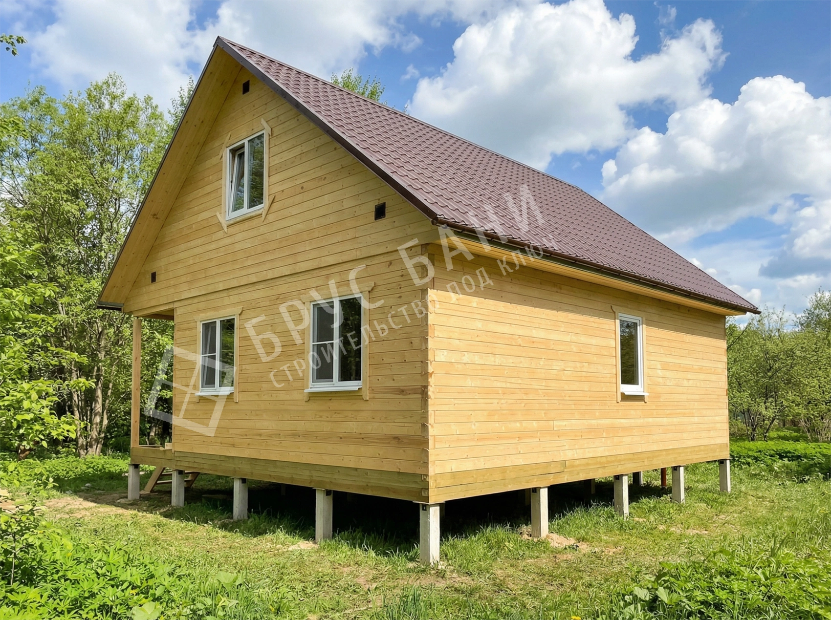 Дом из бруса