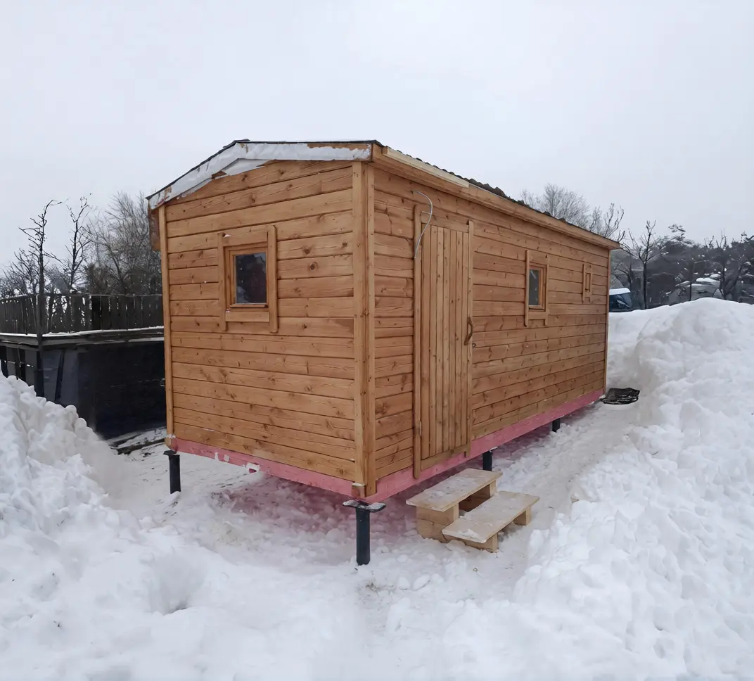 Мобильная баня 2.3х6