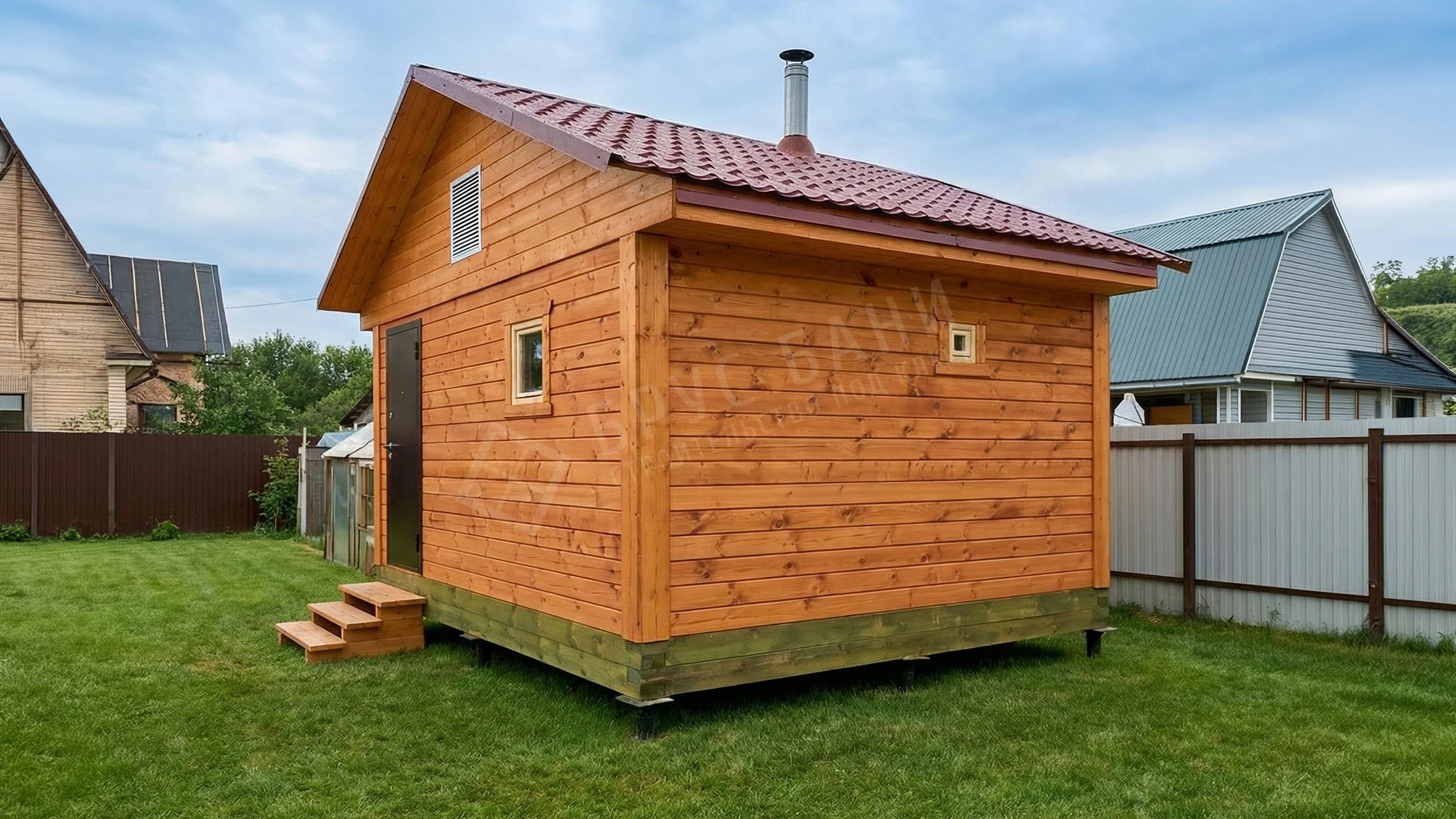 Баня из бруса 4х5 Тотьма