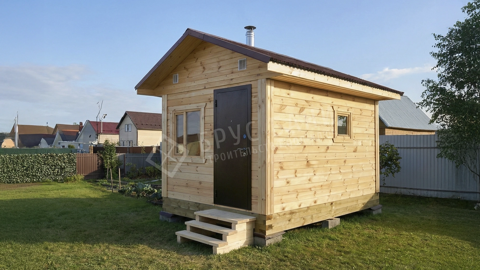 Баня из бруса 3х4 Киреевск