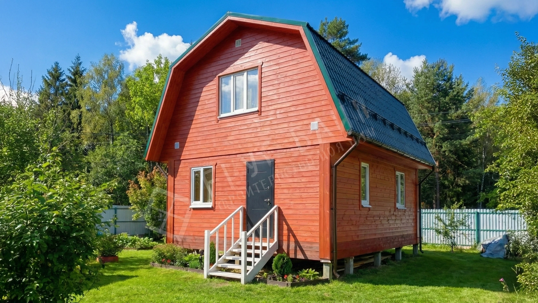 Дом из бруса 6х7.5 Миасс