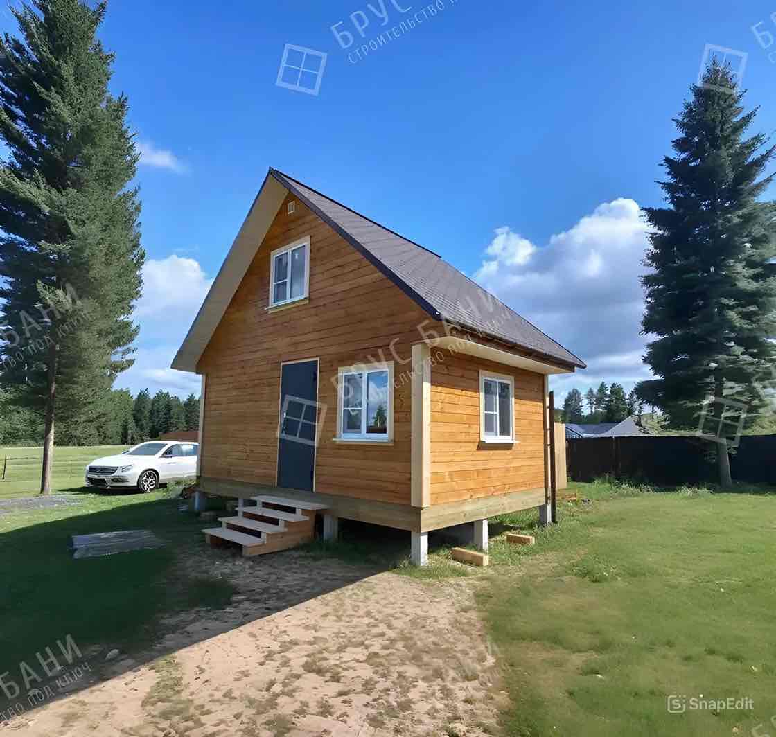 Баня из бруса 4х6 Дмитров