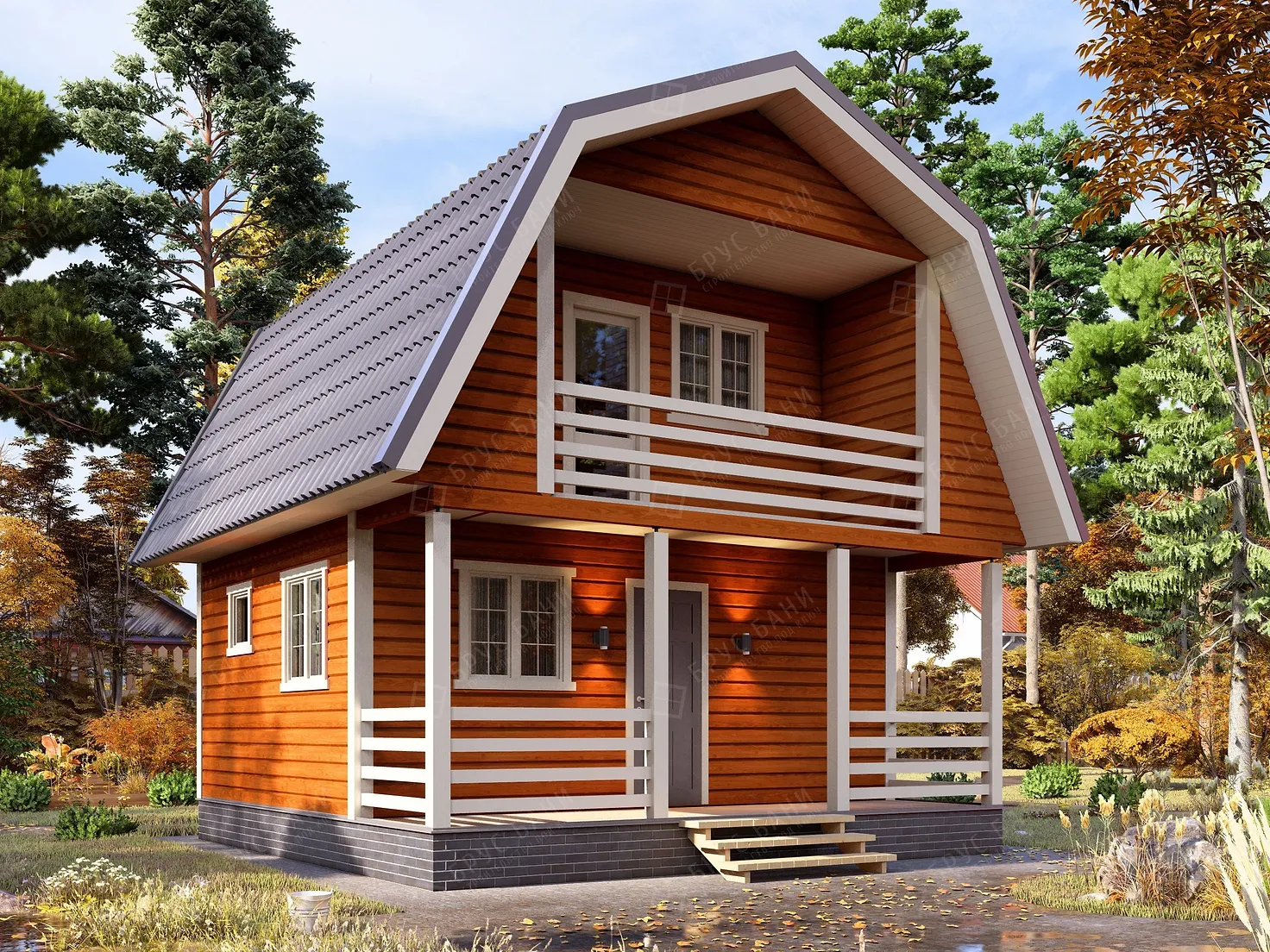 Баня из бруса 6x6 