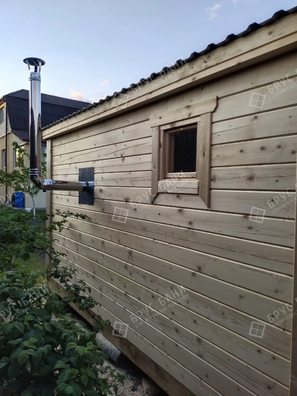 Готовая баня 2,3х4