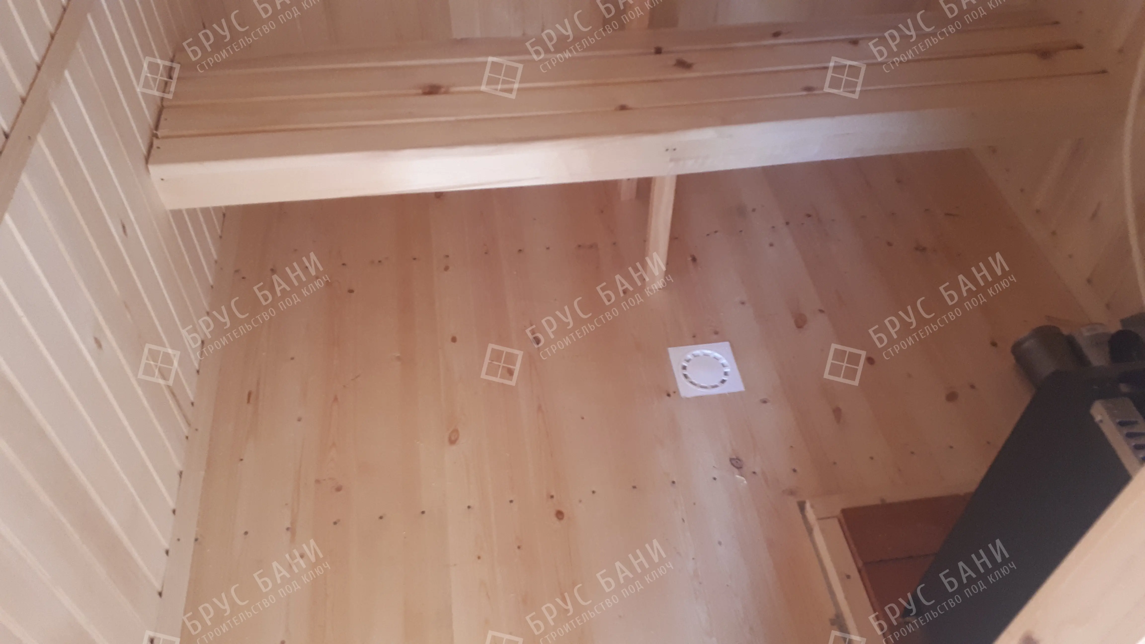 Проливные полы в парной