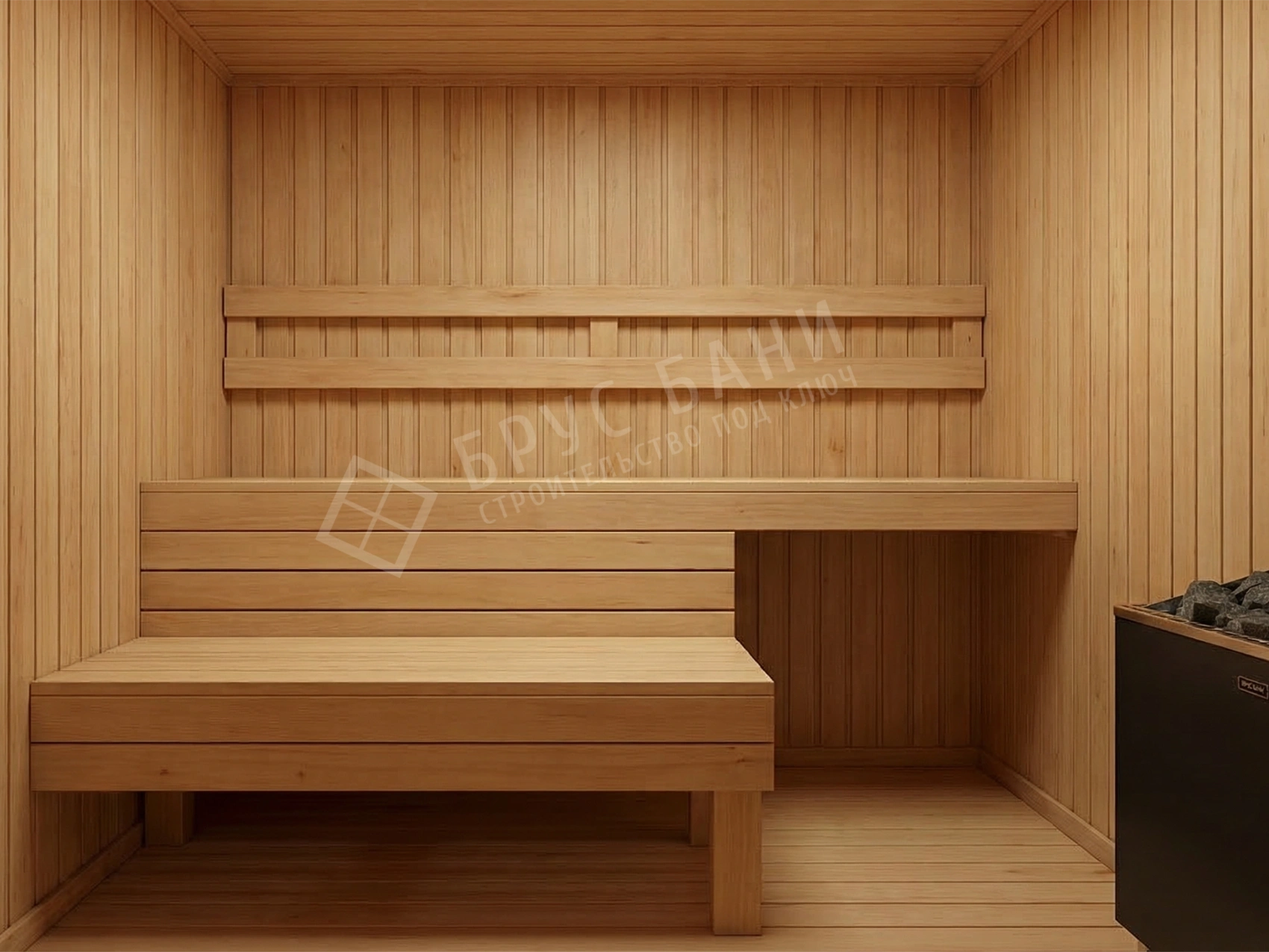 Полок в парной