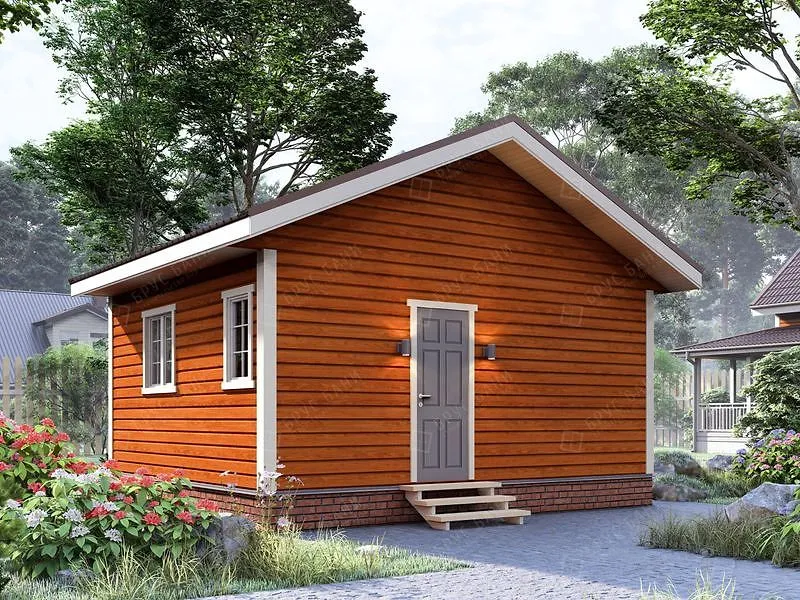 Баня из бруса Тутаев 5x6