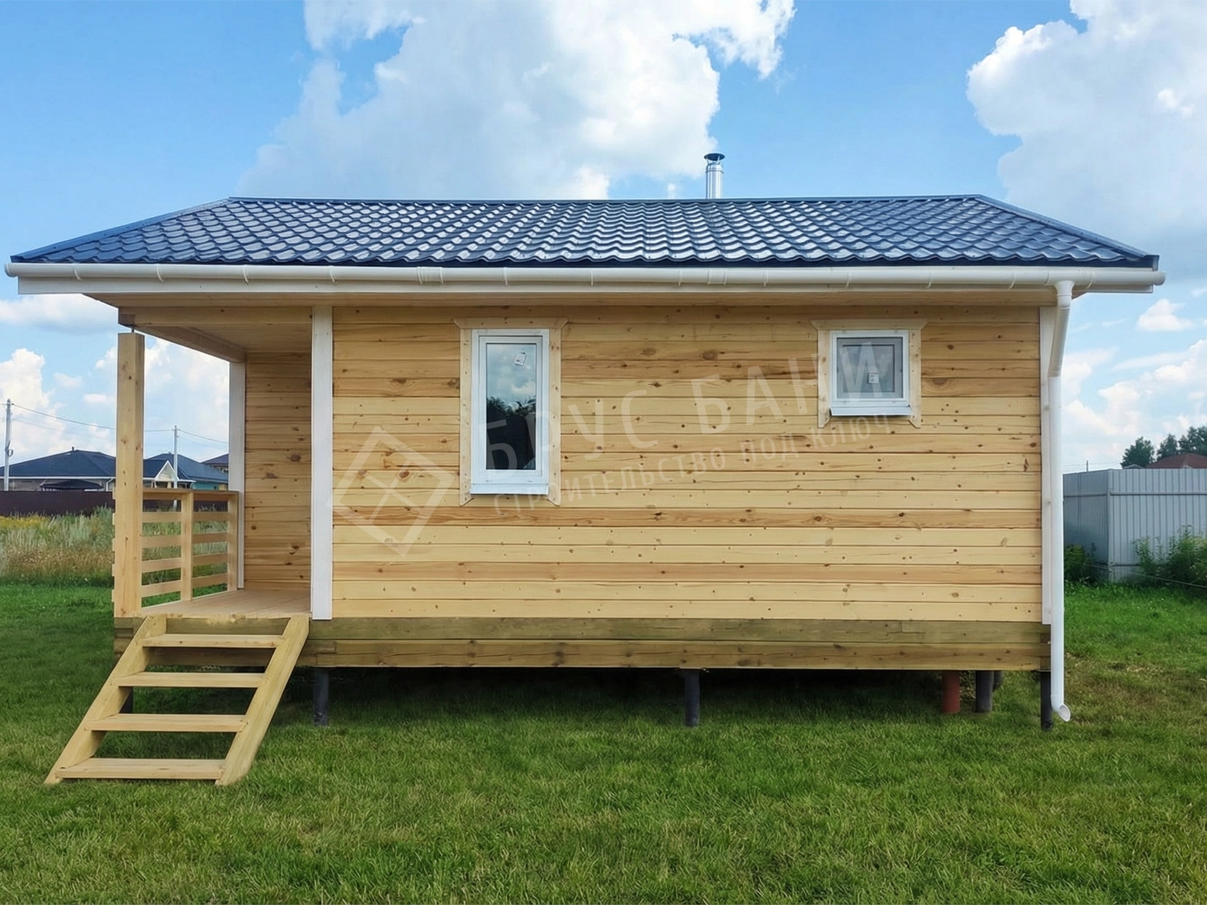 Баня из бруса 6х7