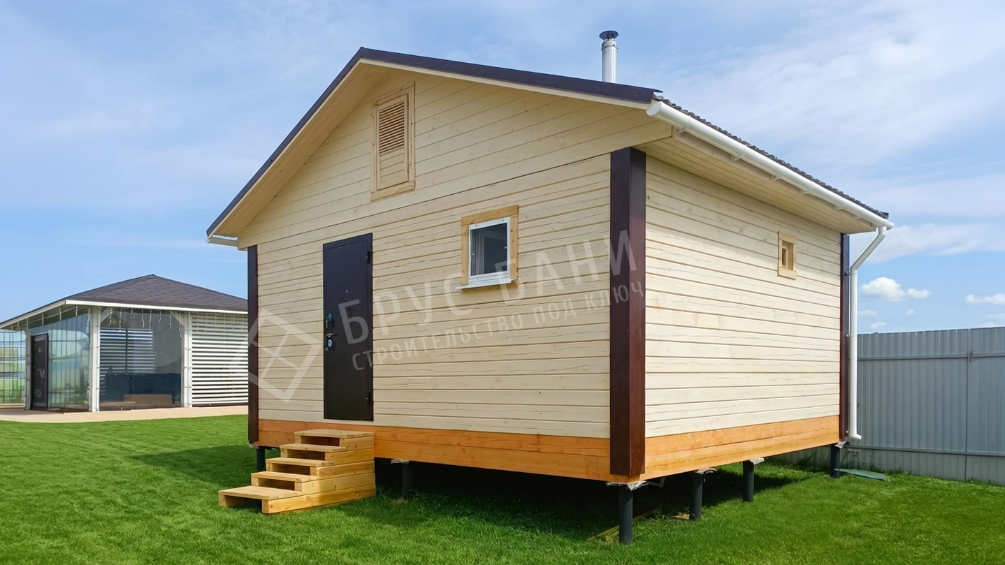 Каркасная баня 5х6 Тутаев
