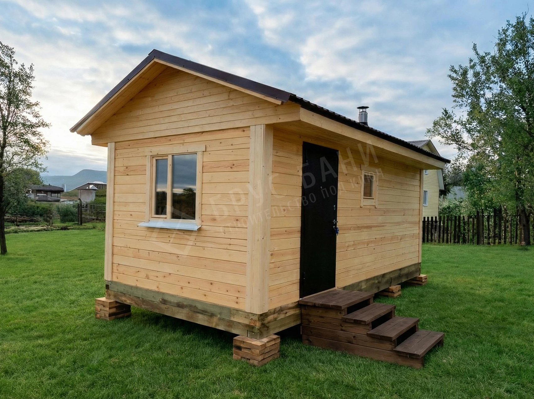 Баня из бруса 3х6