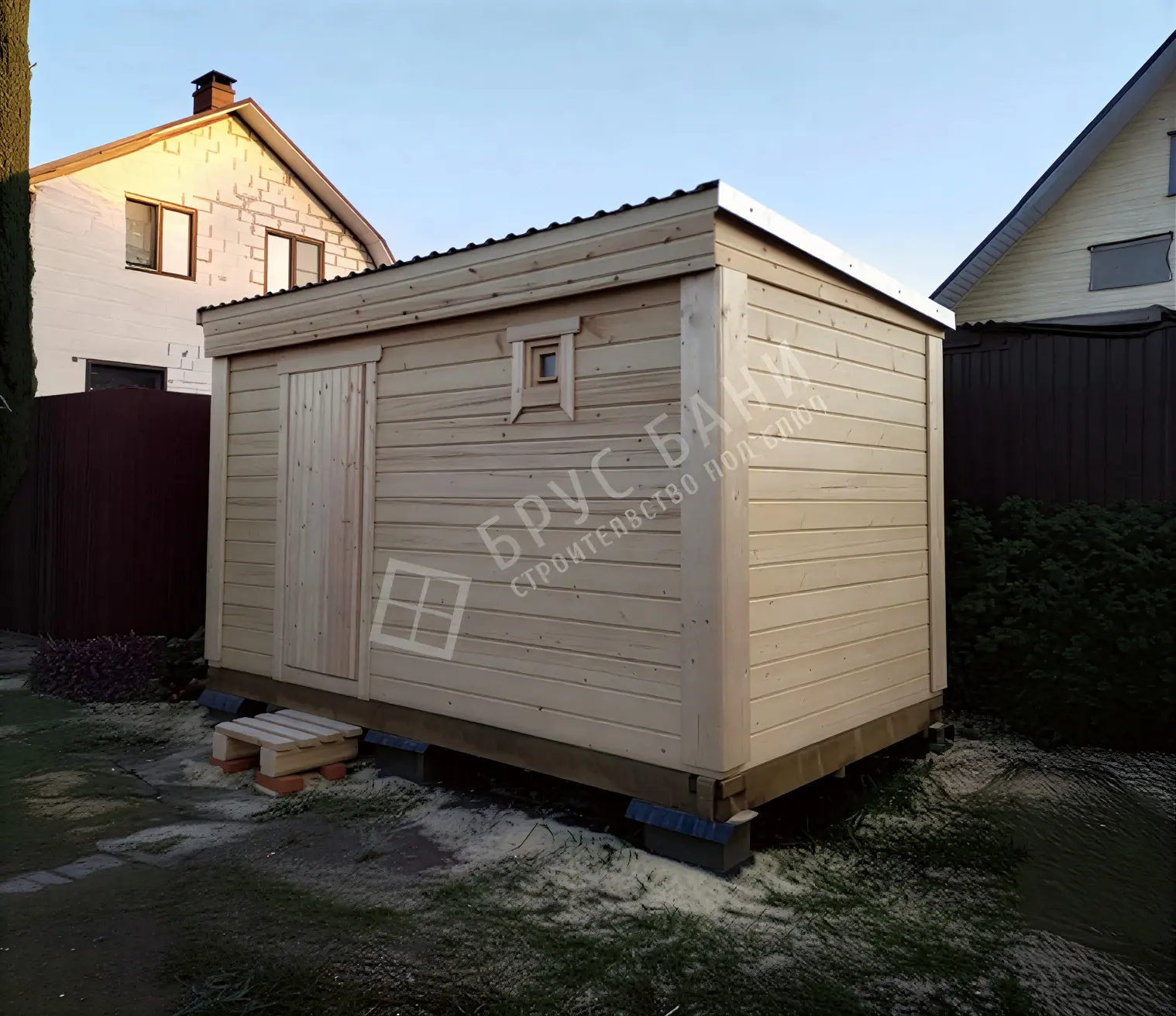 Готовая баня 2,3х4 (937479)