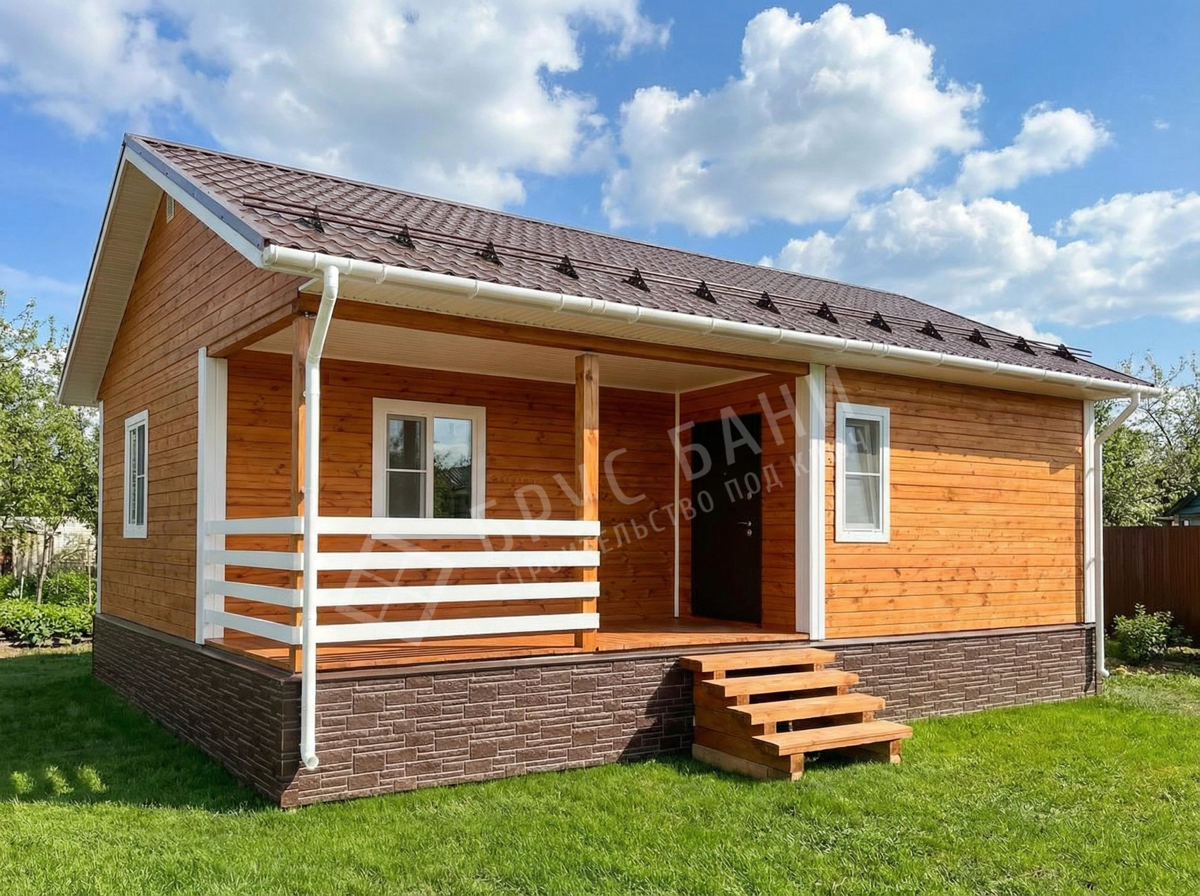 Дом из бруса 8х10