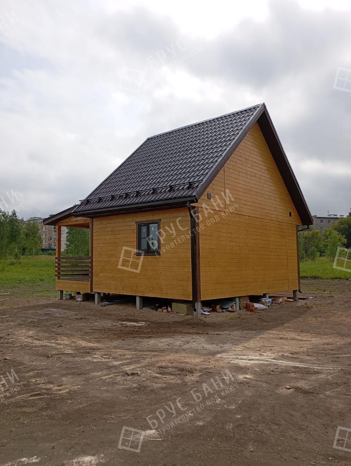 Каркасная баня 7x7.5