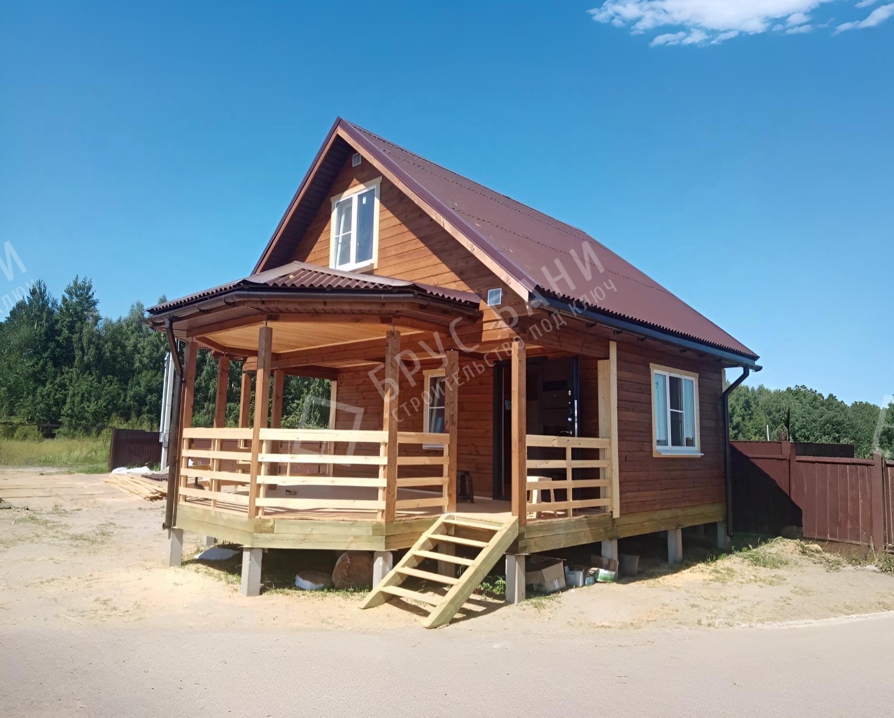 Баня из бруса 6х6 Одинцово