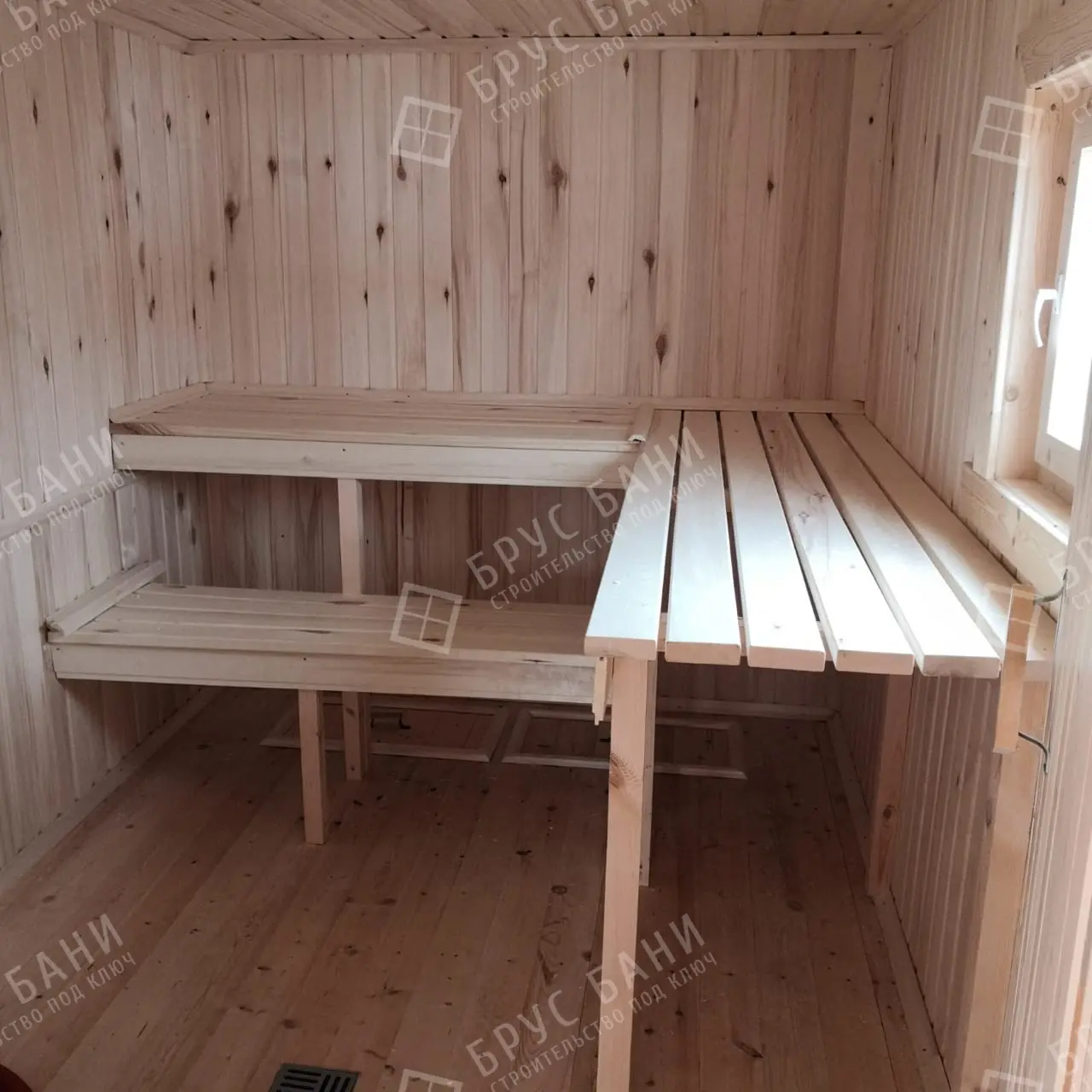 Полок в парной