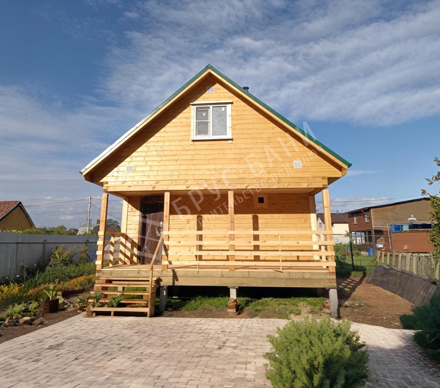 Баня из бруса 6х6 Всеволожск