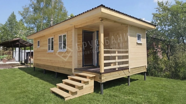 Баня из бруса 4х9 Ивангород