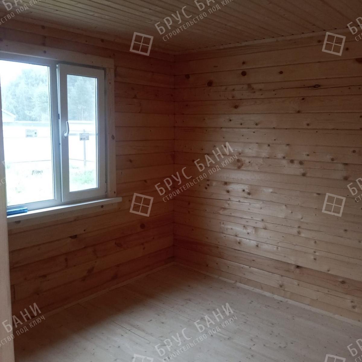 Внутренняя отделка дома из бруса 6х8