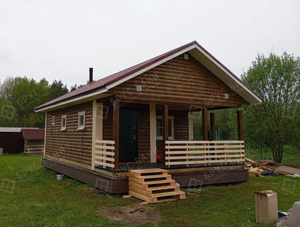 Баня из бруса 6х9 Вытегра