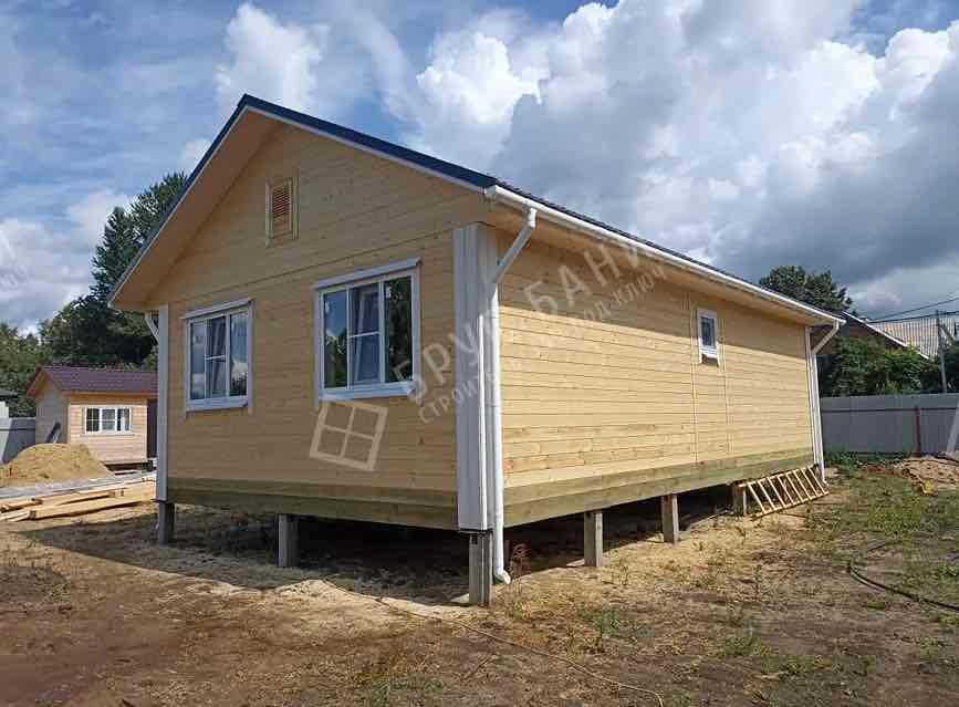 Дом из бруса 6х10.5 Колпино