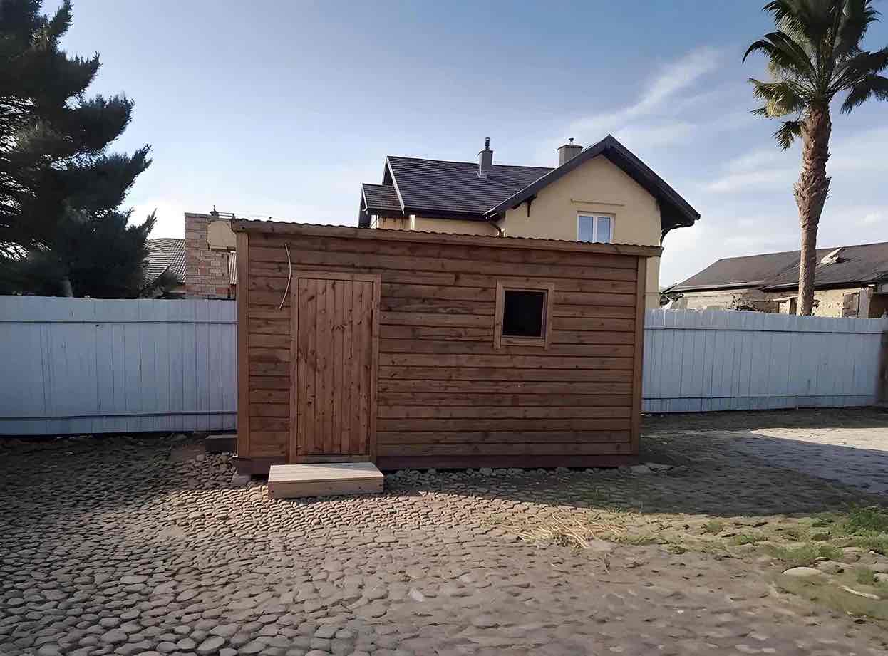 Мобильная баня 2.3х6