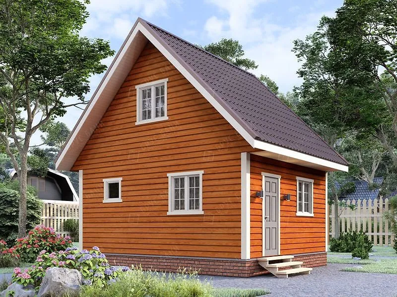 Баня из бруса Егорьевск 5x6