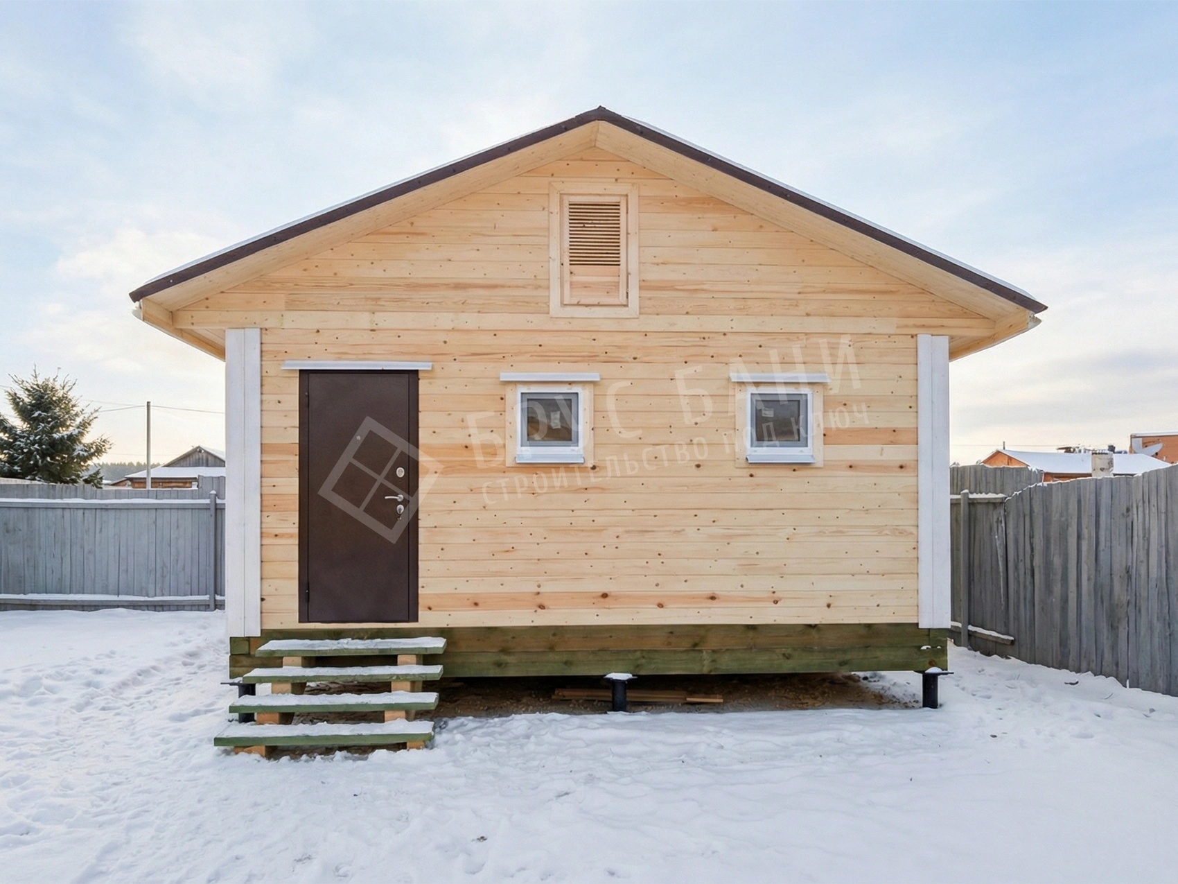 Баня из бруса