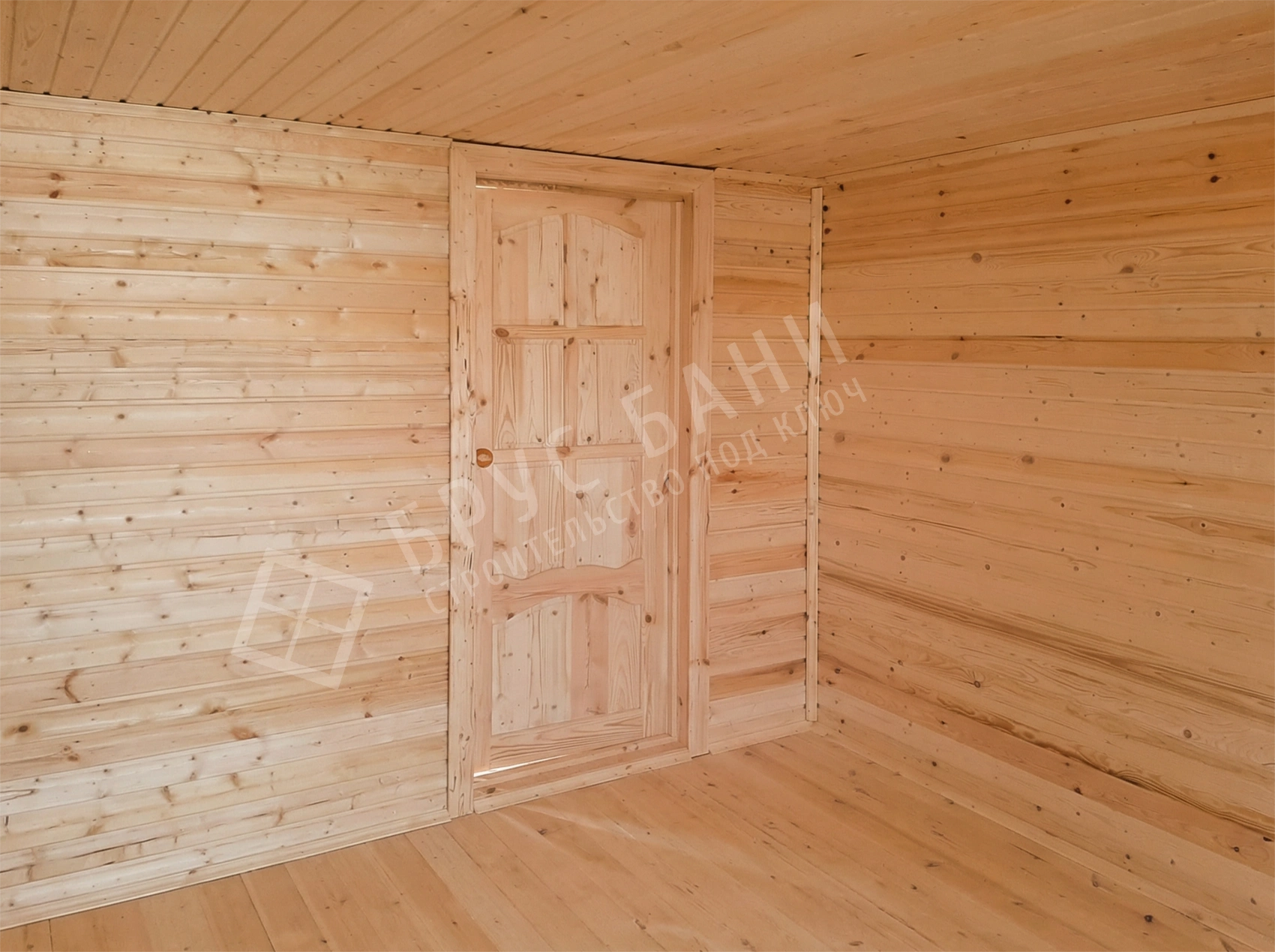 Внутренняя отделка дома из бруса