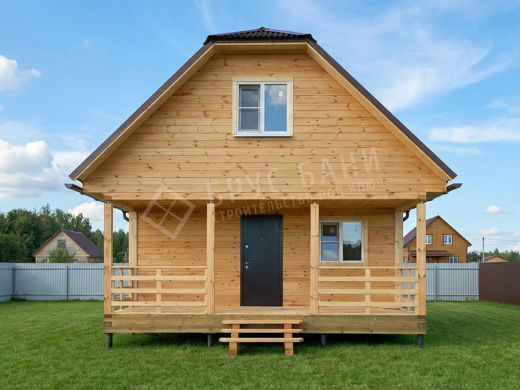 Баня из бруса 6х6