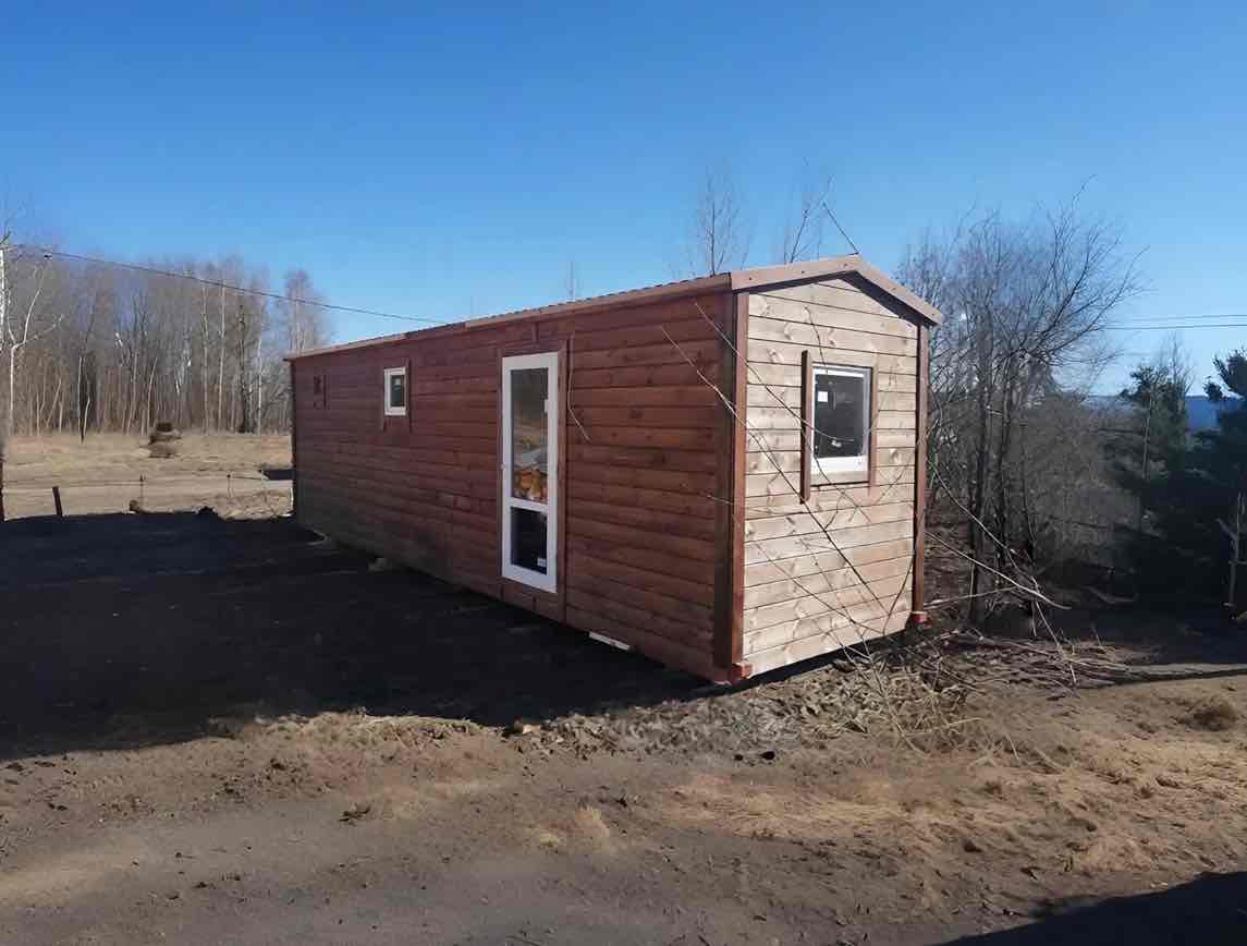 Мобильная баня 2.3х8