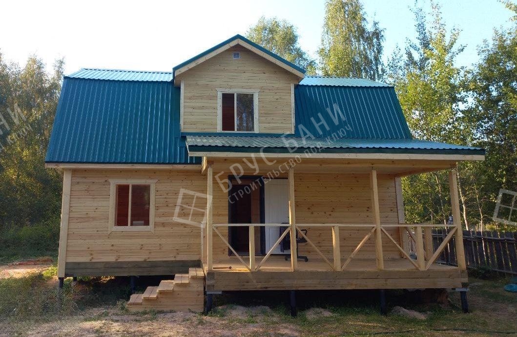 Дом из бруса 6х9 Краснокамск