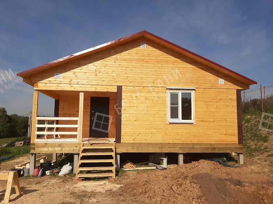 Баня из бруса 7х8 Светогорск