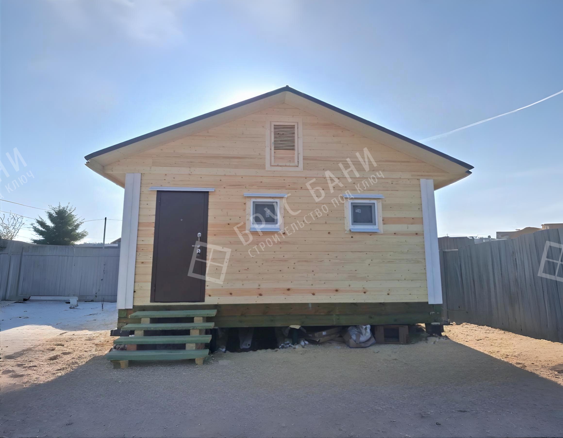Баня из бруса 5х6 Тутаев