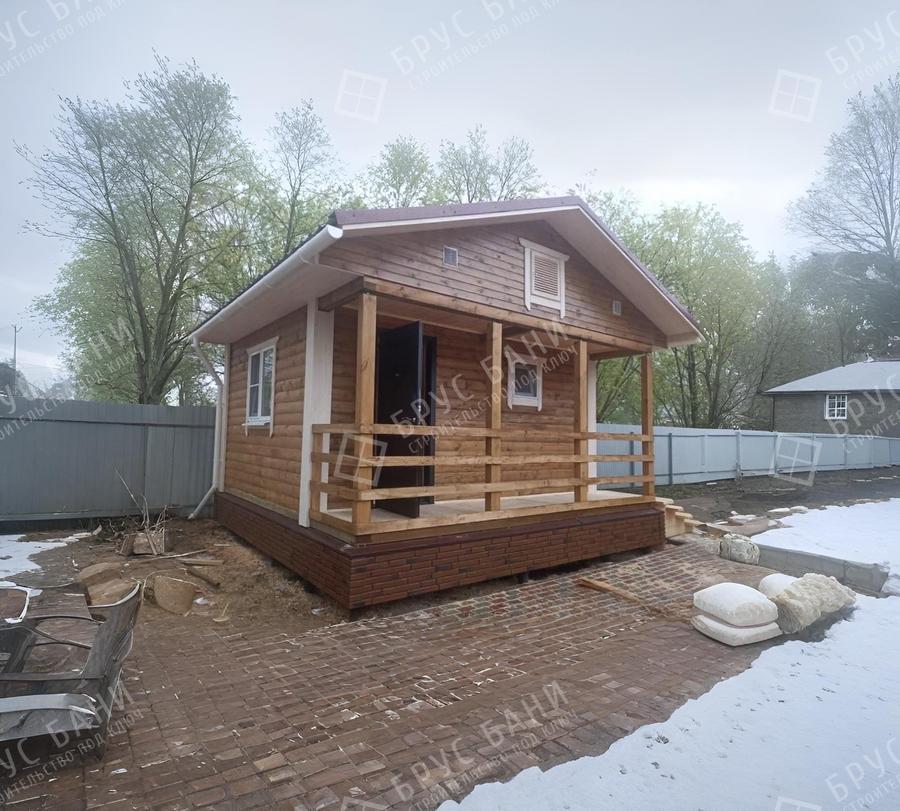 Баня из бруса 4.5х5 Тихорецк