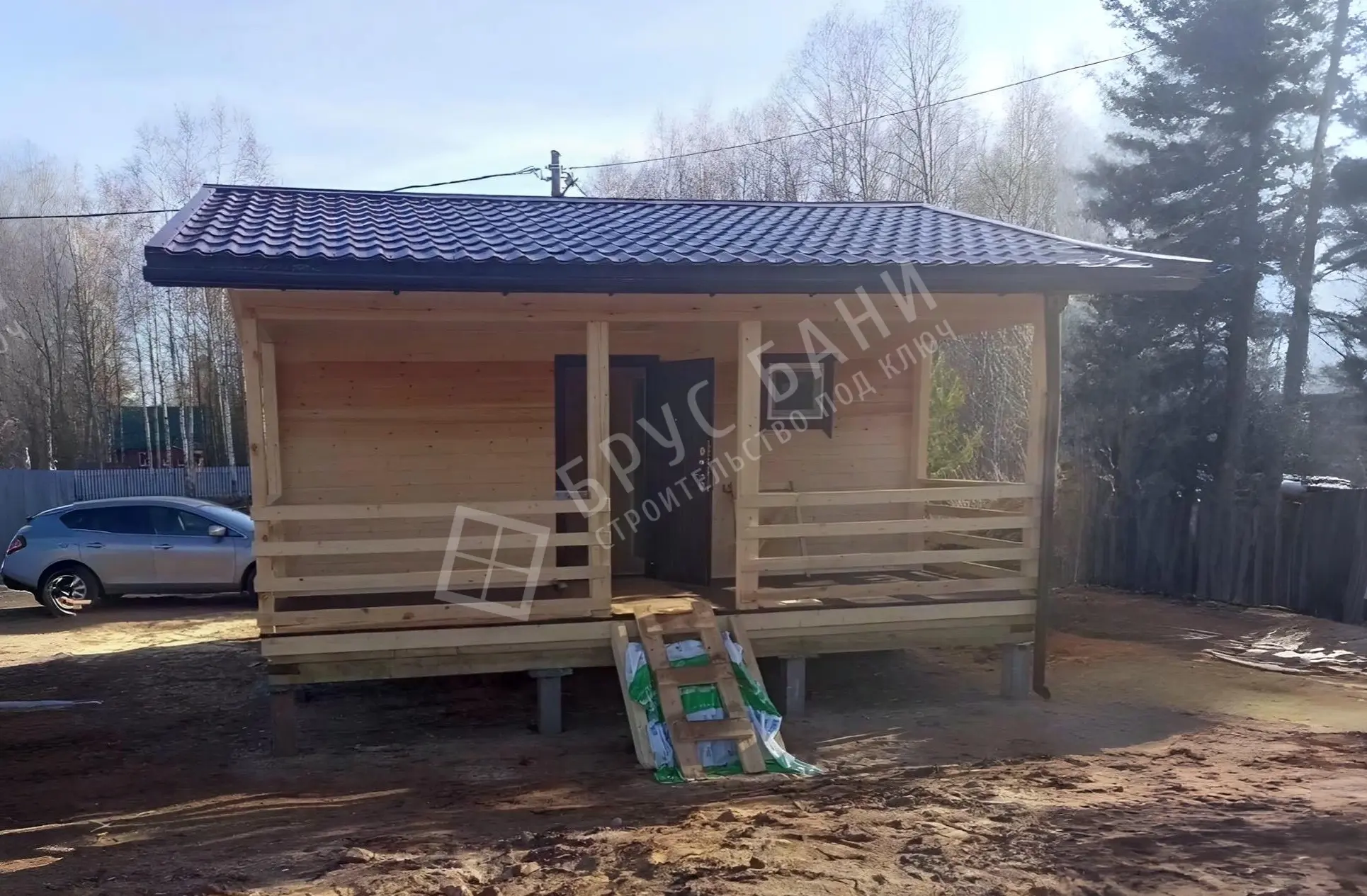 Каркасная баня 6х6 Касимов