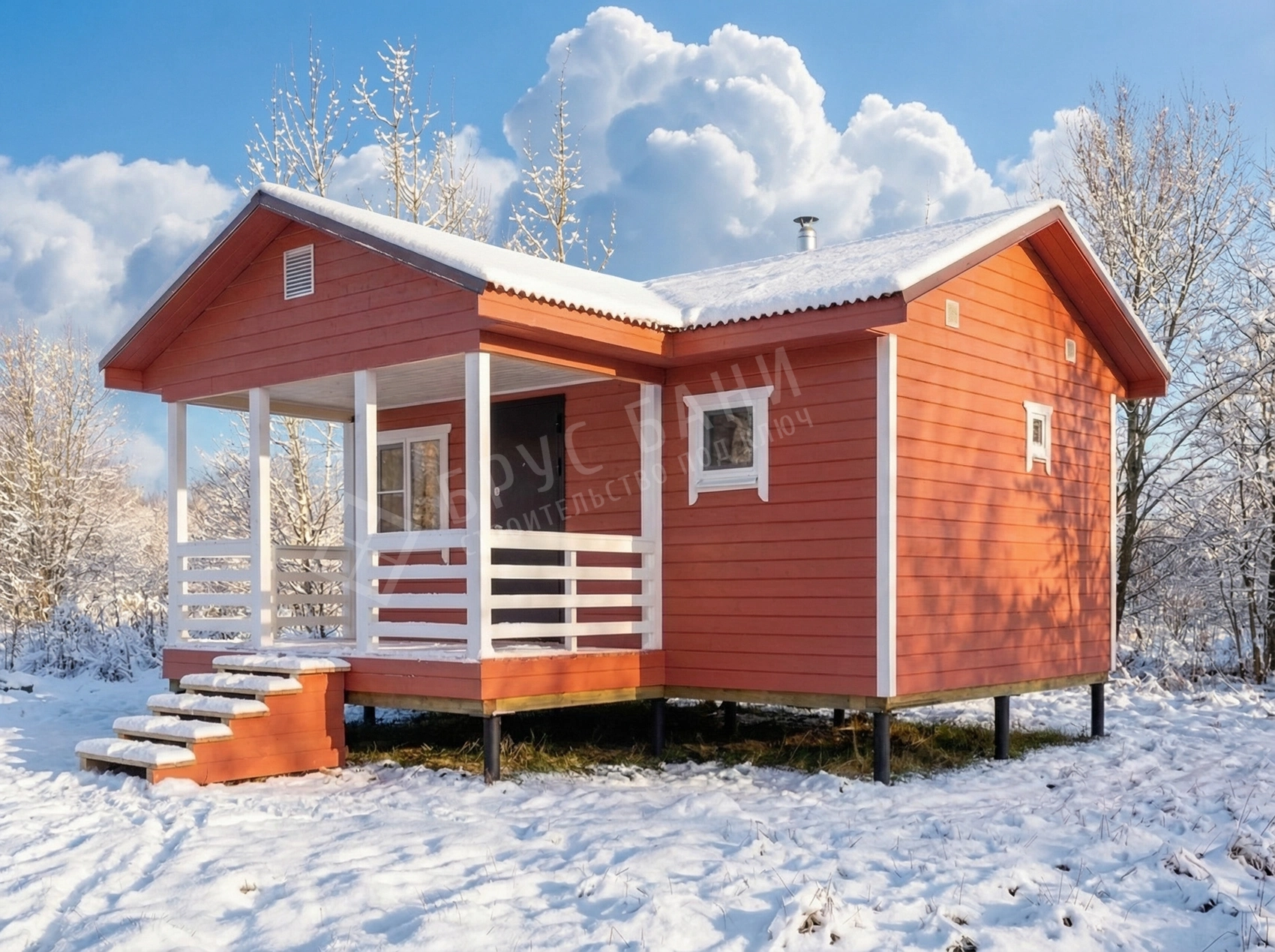 Каркасная баня