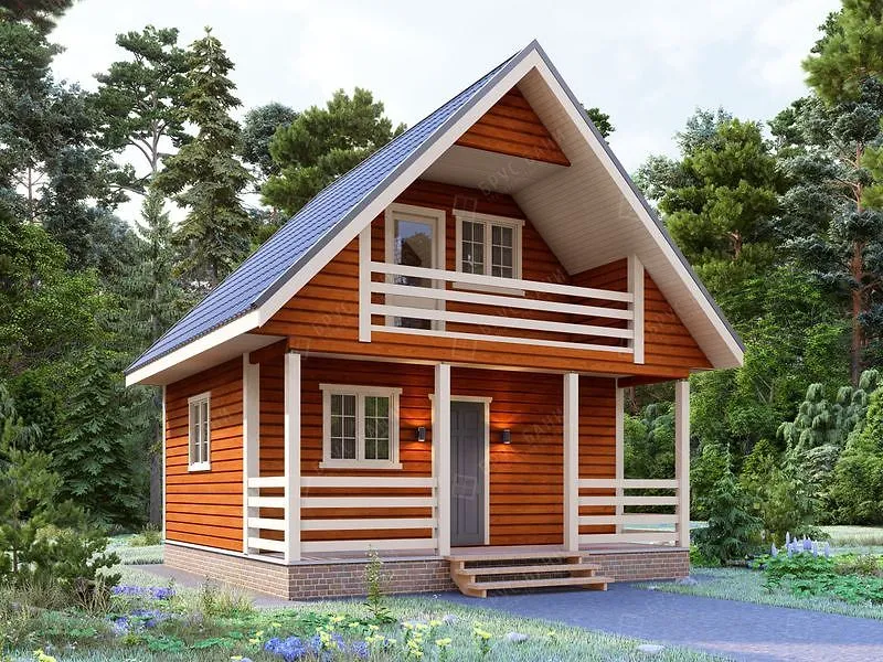 Баня из бруса Всеволожск 6x6