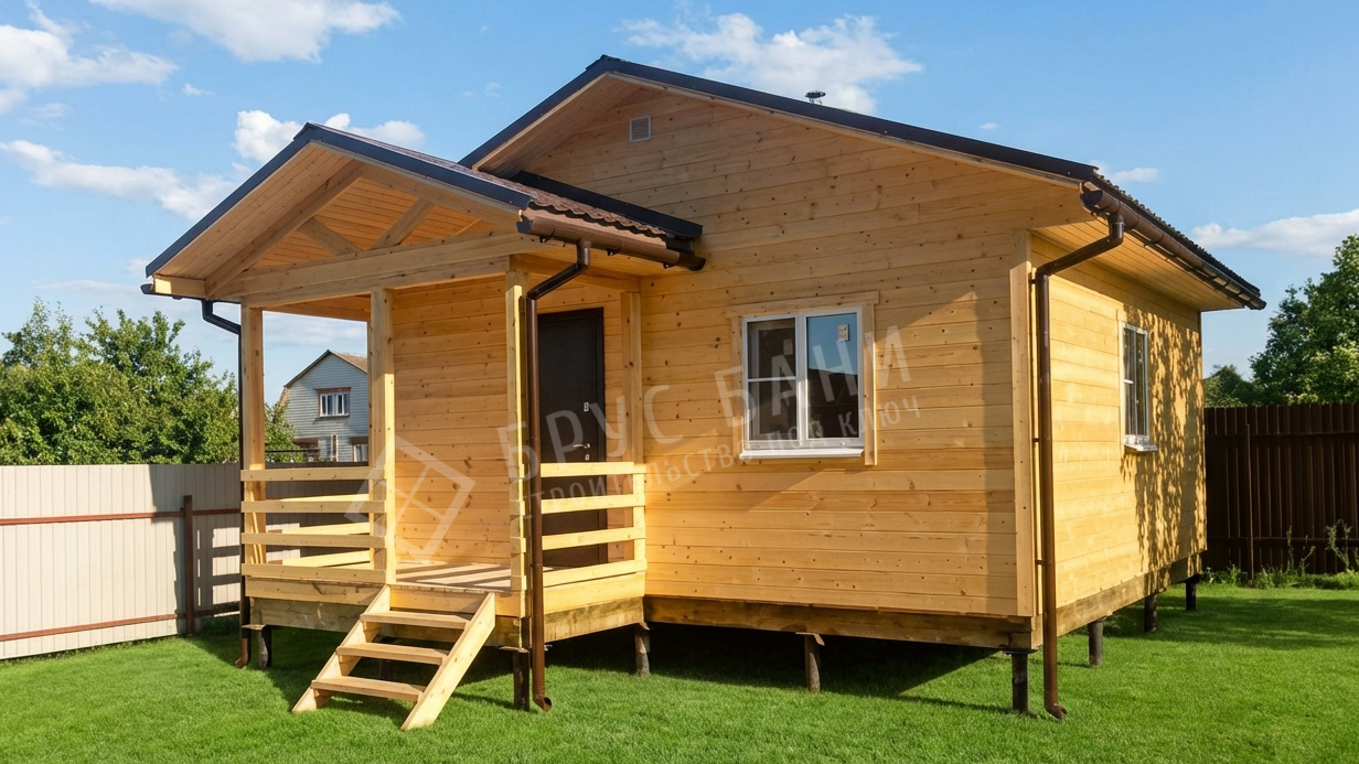 Каркасная баня 6х6 Гаврилов Ям