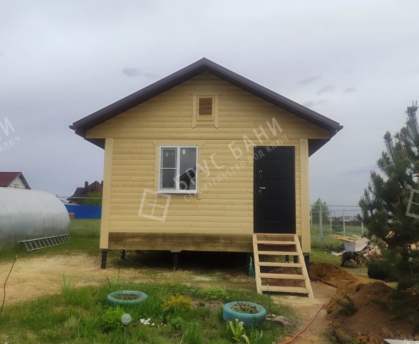 Баня из бруса 5х6 Тутаев