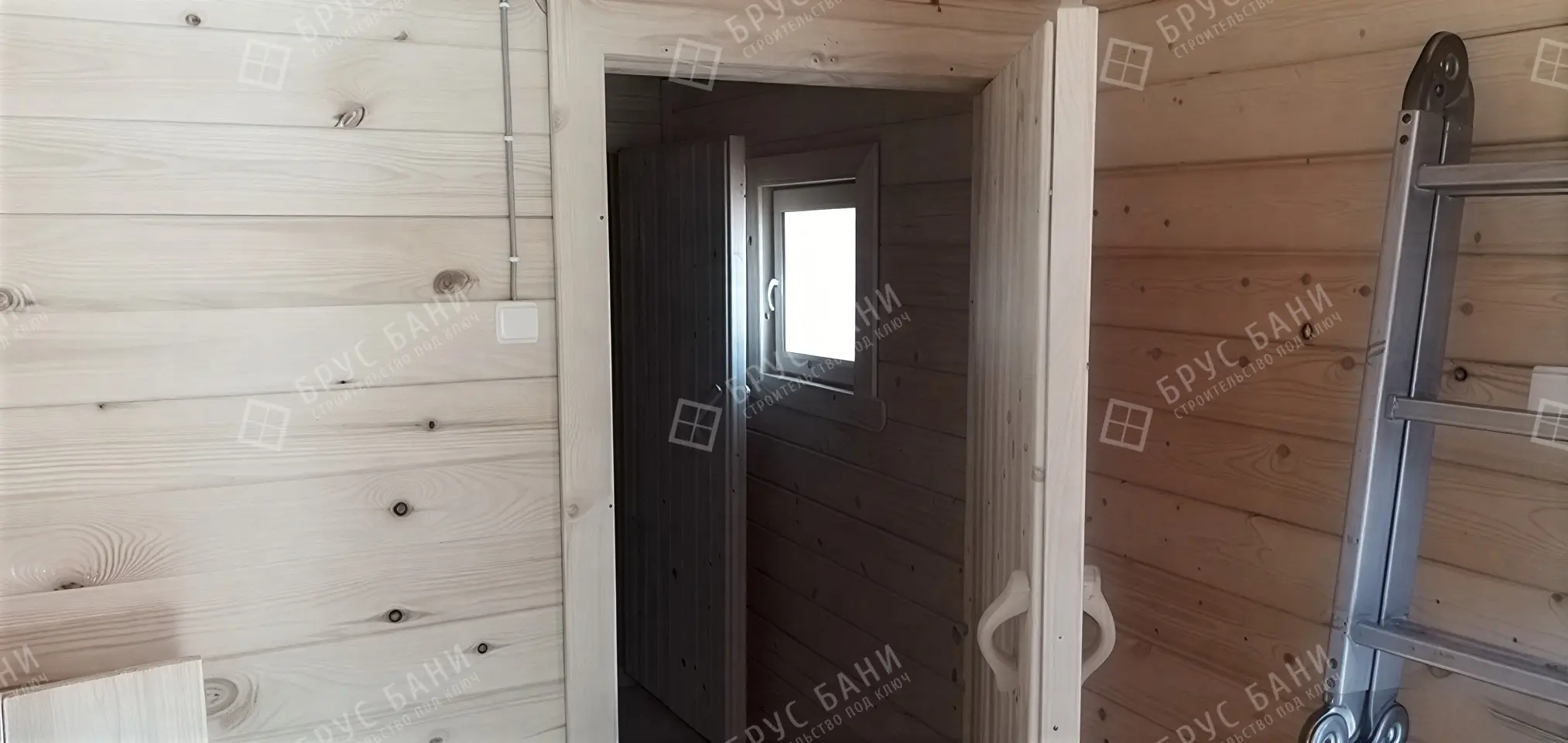 Дверь межкомнатная в бане