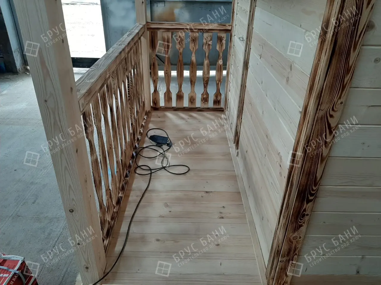 Терасса у бани 2,3х4