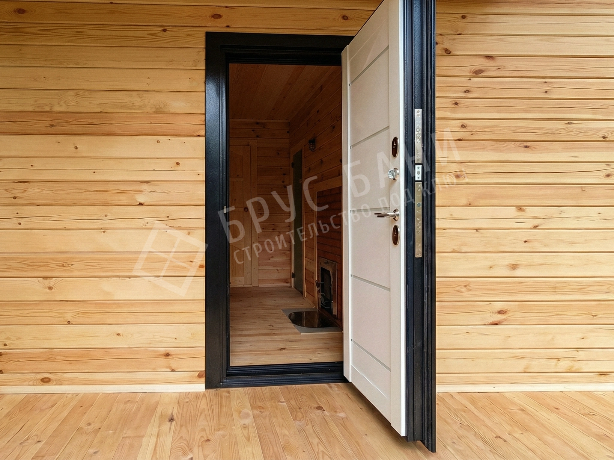 Вход в баню